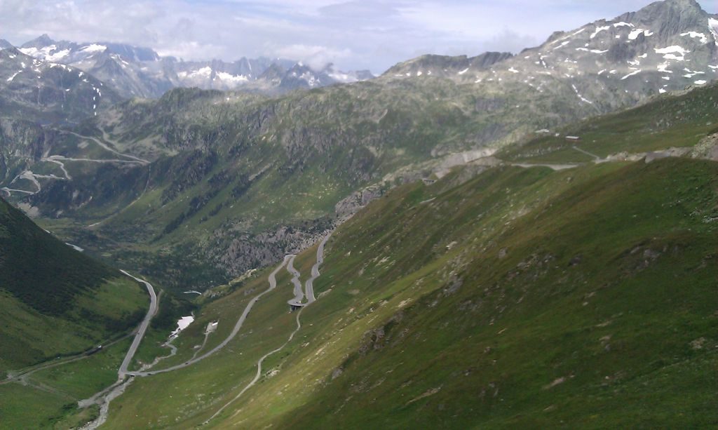 Schweiz - Furka - Aufstieg zum Pass