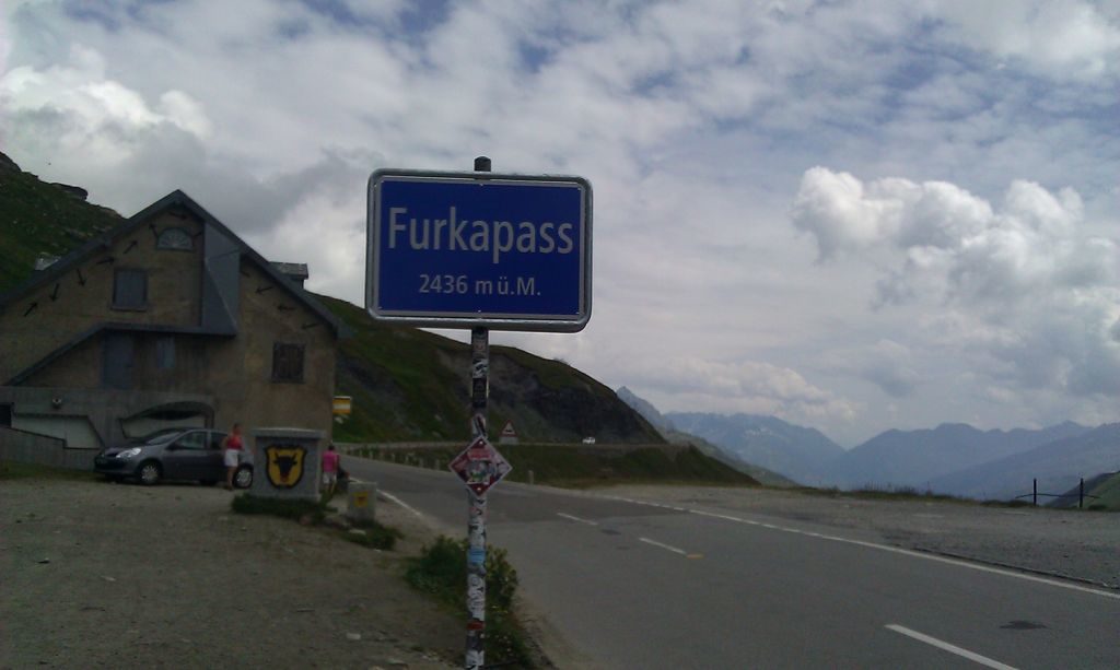Schweiz - Furka - Passhöhe
